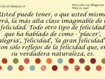 Cita de Ramana 16