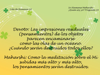Cita de Ramana 18