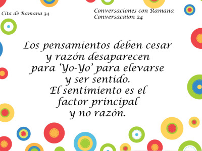 Cita de Ramana 34
