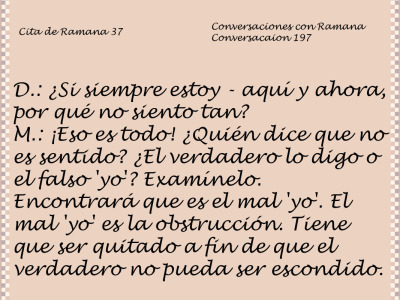Cita de Ramana 37
