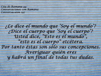 Cita de Ramana 44