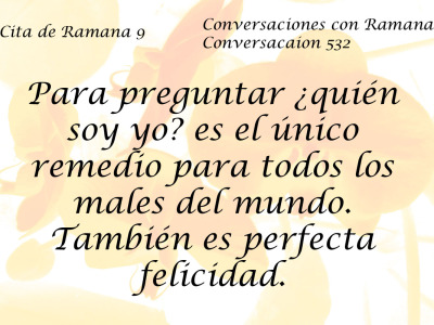 Cita de Ramana 9