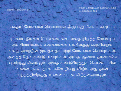 ரமணர் மேற்கோள் 13