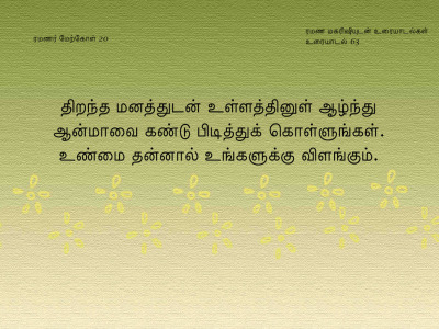 ரமணர் மேற்கோள் 20