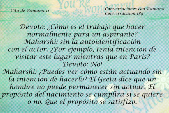 Cita de Ramana 11