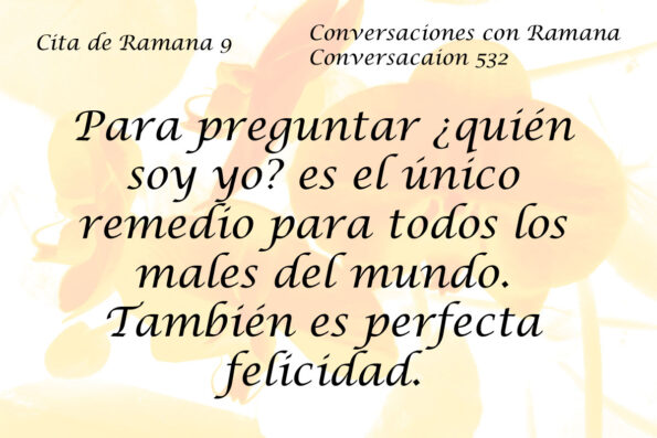Cita de Ramana 9