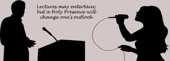 Lectures may entertain individuals without improving them