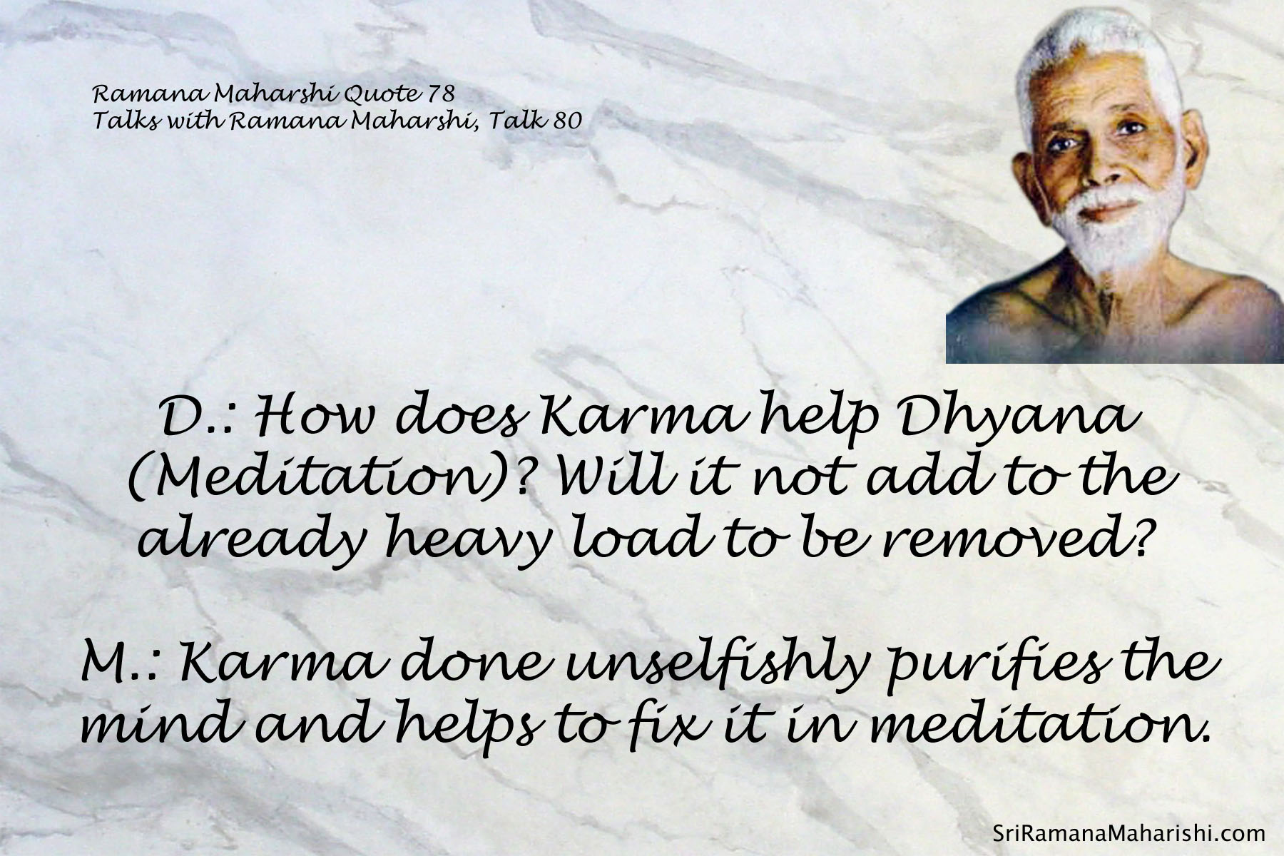 Ramana Maharshi Quote 78