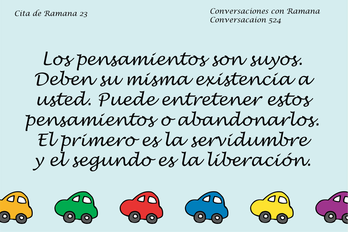 Cita de Ramana 23