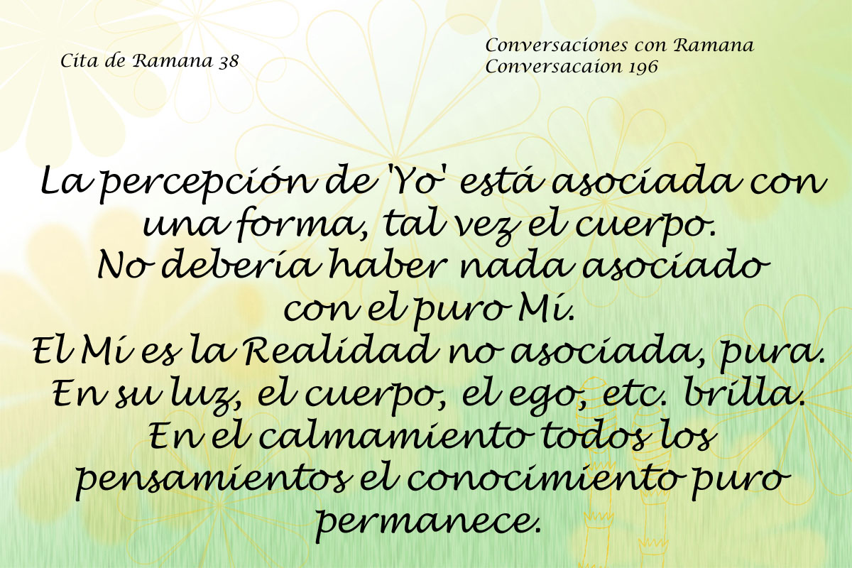 Cita de Ramana 38