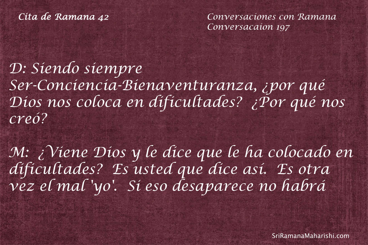 Cita de Ramana 42