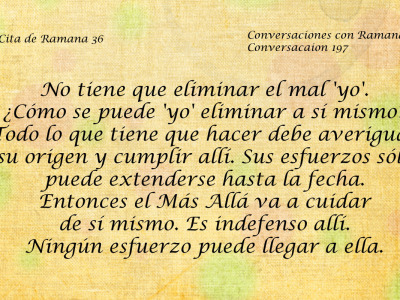 Cita de Ramana 36