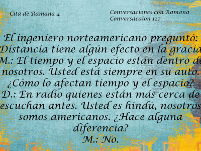 Cita de Ramana 4