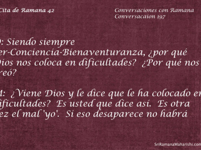 Cita de Ramana 42