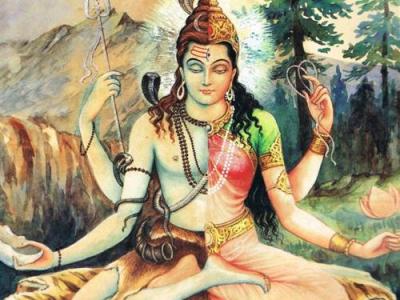 Ardhanareeswara - God Shiva and Godess Parvati