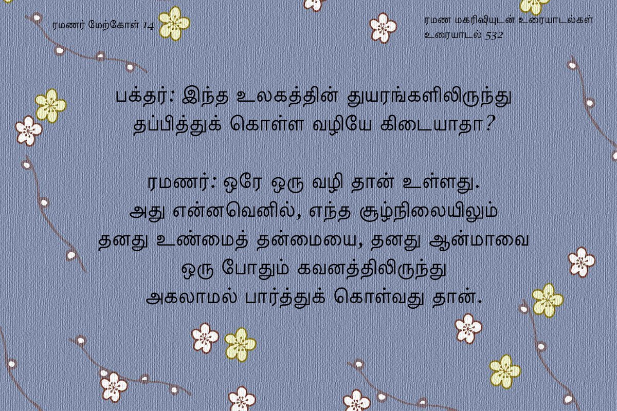 ரமணர் மேற்கோள் 14